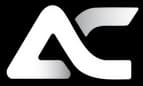 Aircourt logo of a white A and C